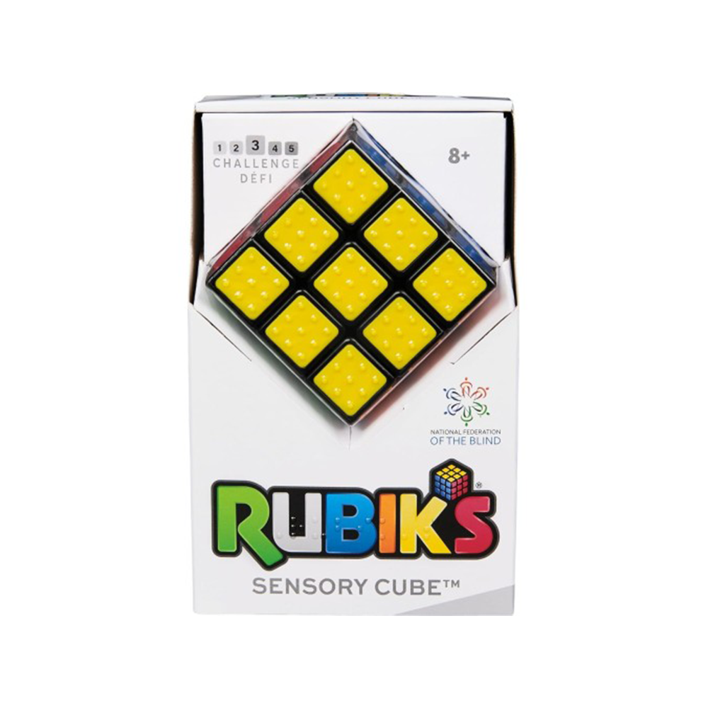 SPIN MASTERSpin Master Rubiks Rubik's Cube 3X3 - Sensory Cube Αισθητηριακός Κύβος Rubikspapell.gr