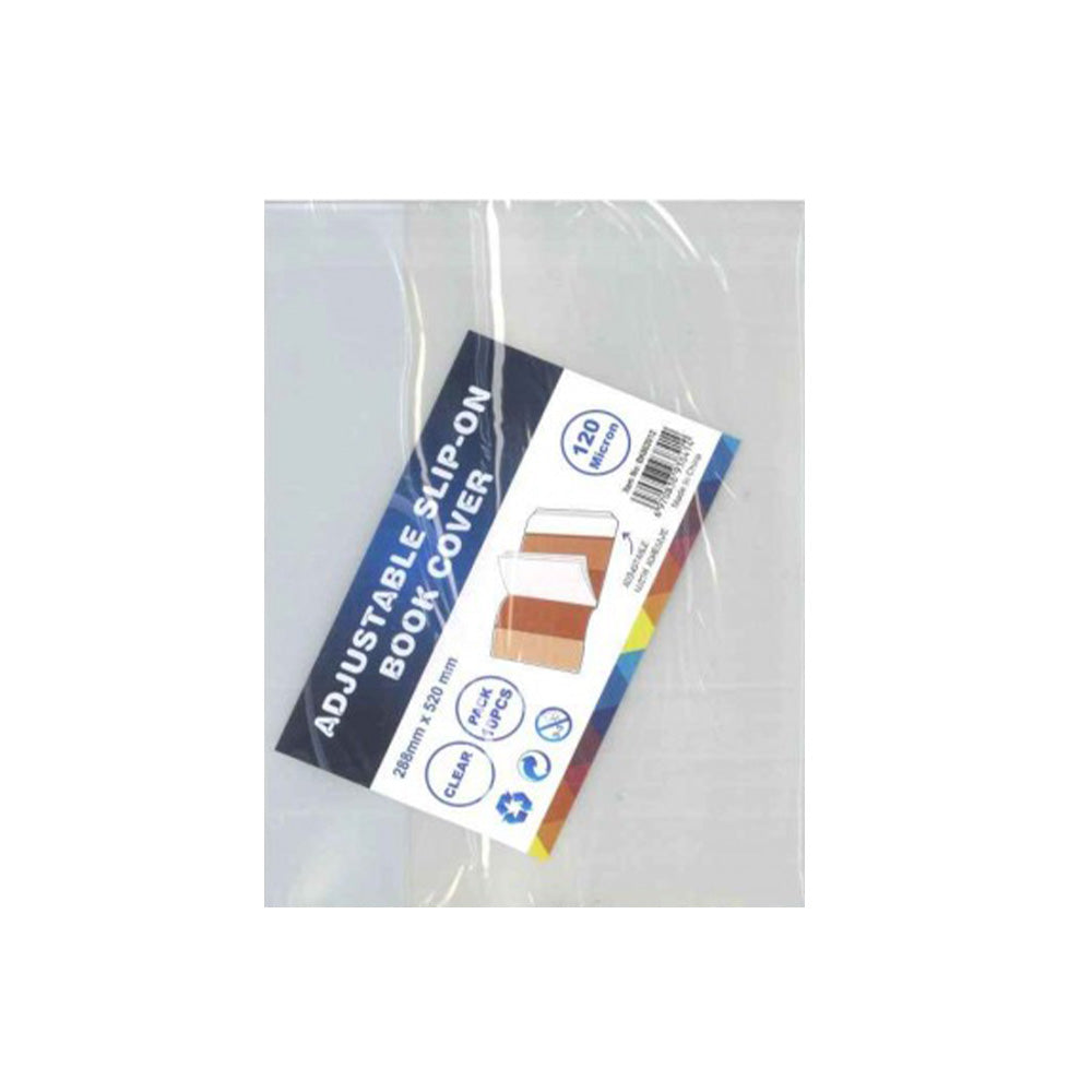 Ρυθμιζόμενο Ντύμα Βιβλίων 288x520mm 120 mic 10τμχ)