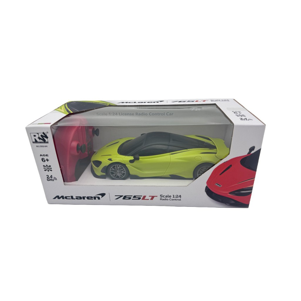 Rw ToysRW Toys Τηλεκατευθυνόμενο Street Cars 1:24 Mclaren 765 Ltpapell.gr