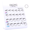 AsimiSegment Ring 1.0X6-9Mm Surgical Steel 316Lpapell.gr