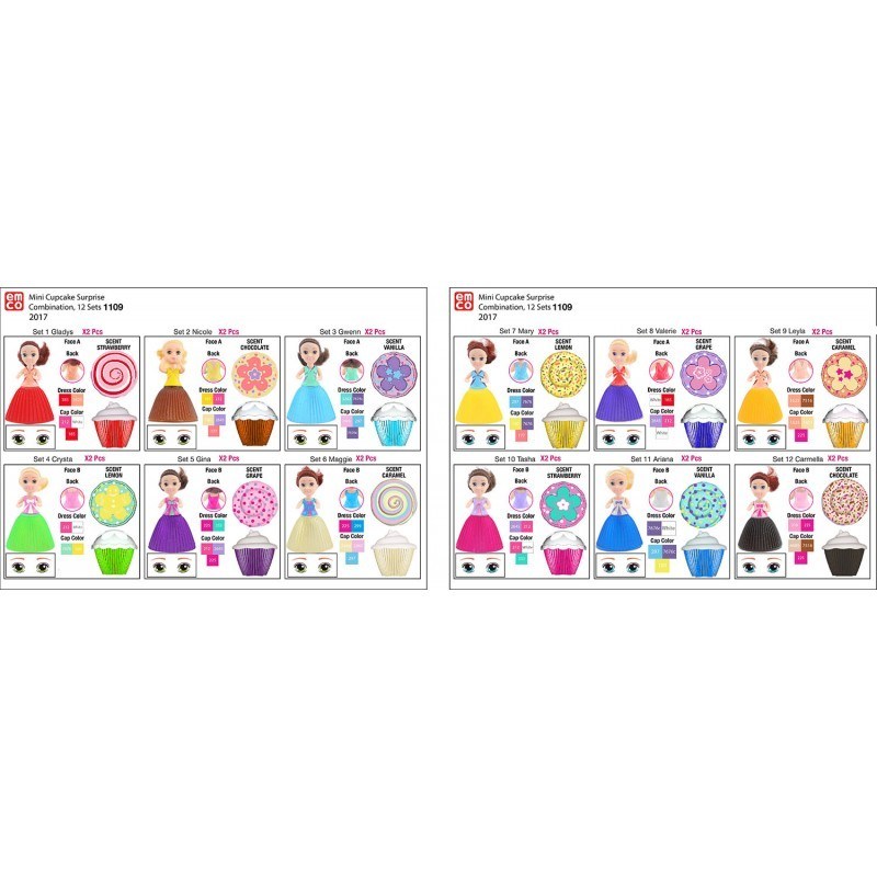 JUST TOYSMini Cupcake Surprice Glitter Μικρες Πριγκιπισσεςpapell.gr