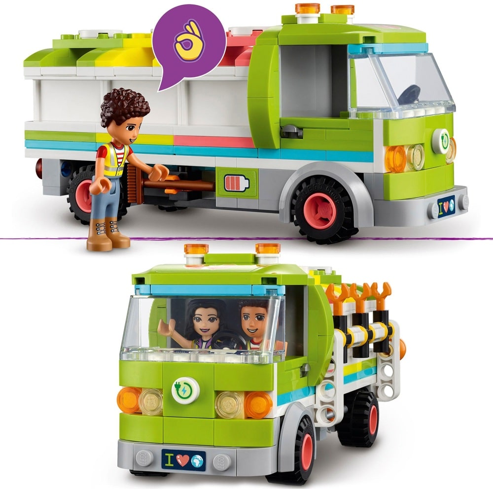 41712 Lego Friends Recycling Truck
