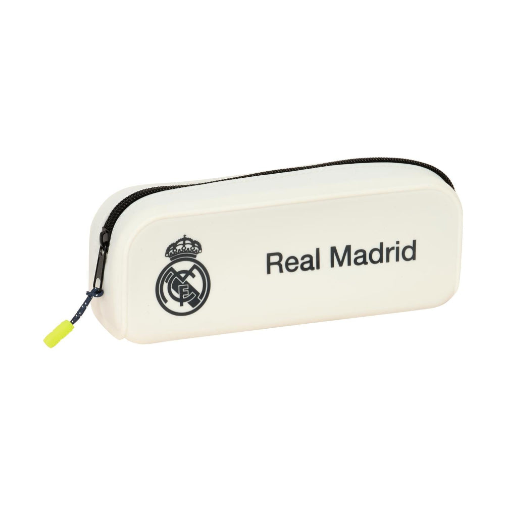 Safta Σχολική Κασετίνα Σιλικόνης Real Madrid 25/26 18.5×5.5×7.5 εκ