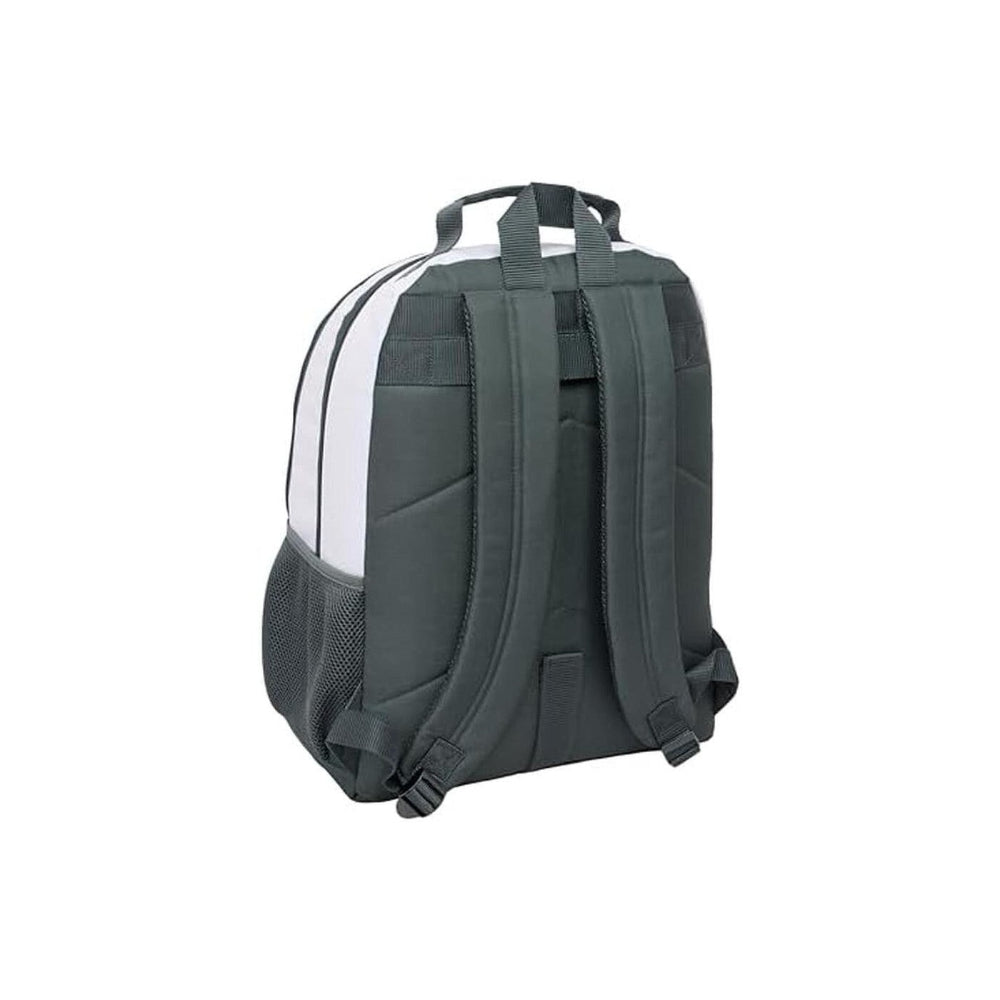 Safta Σχολική Τσάντα Πλάτης Δημοτικού Mochila Real Madrid 25/26 Δύο Θήκες 42x16x32 εκ