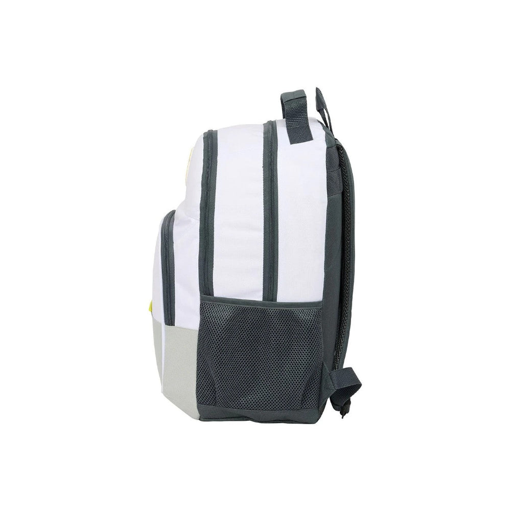 Safta Σχολική Τσάντα Πλάτης Δημοτικού Mochila Real Madrid 25/26 Δύο Θήκες 42x16x32 εκ