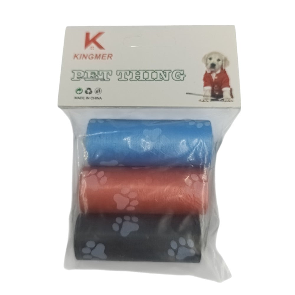 Σακούλες Για Ακαθαρσίες Σκύλων 3 Τμχ