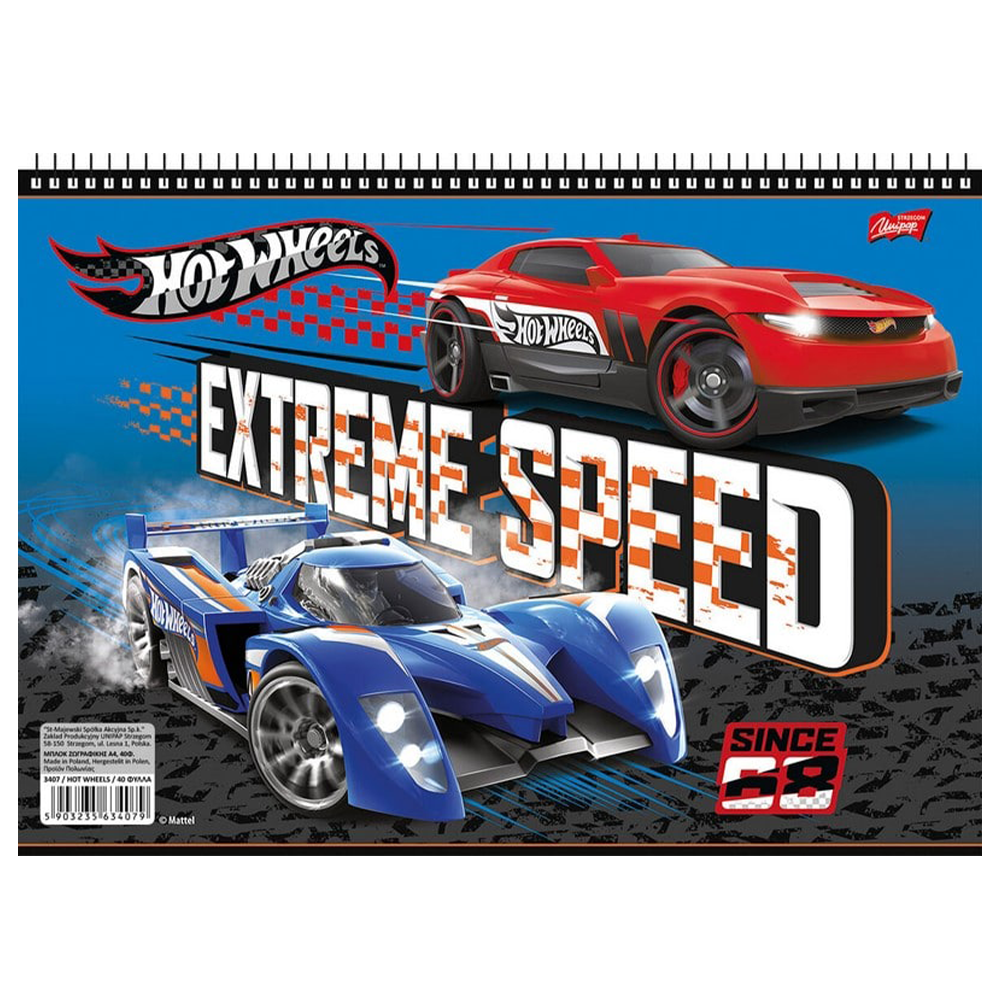 Salko PaperSalko Μπλοκ Ζωγραφικής Νο21 Hot Wheelspapell.gr