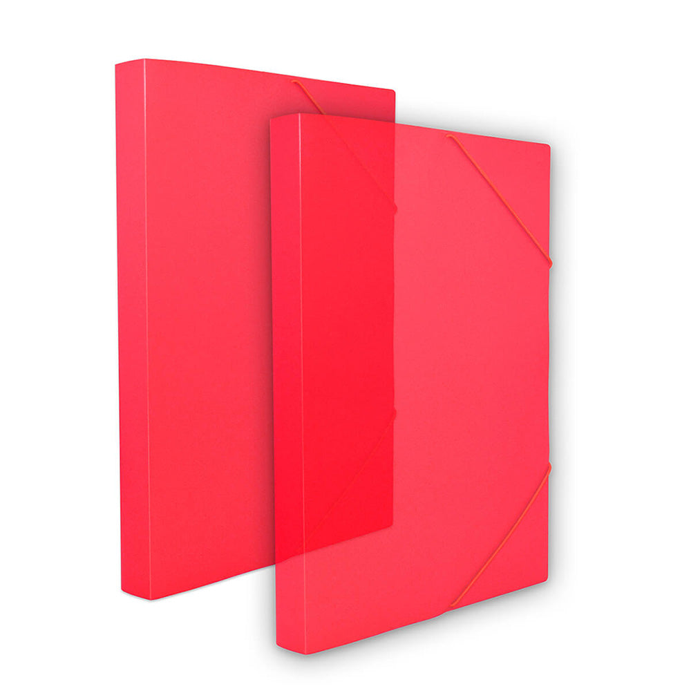 Salko Κουτί Λάστιχο PP 25x35Εκ Ράχη 3Εκ Διαφανές - 1 Τμχ