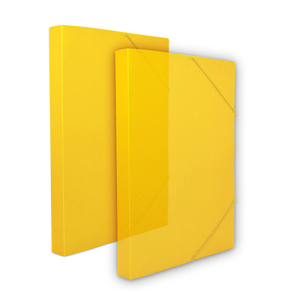 Salko Κουτί Λάστιχο PP 25x35Εκ Ράχη 3Εκ Διαφανές - 1 Τμχ