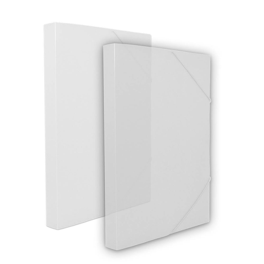 Salko Κουτί Λάστιχο PP 25x35Εκ Ράχη 3Εκ Διαφανές - 1 Τμχ