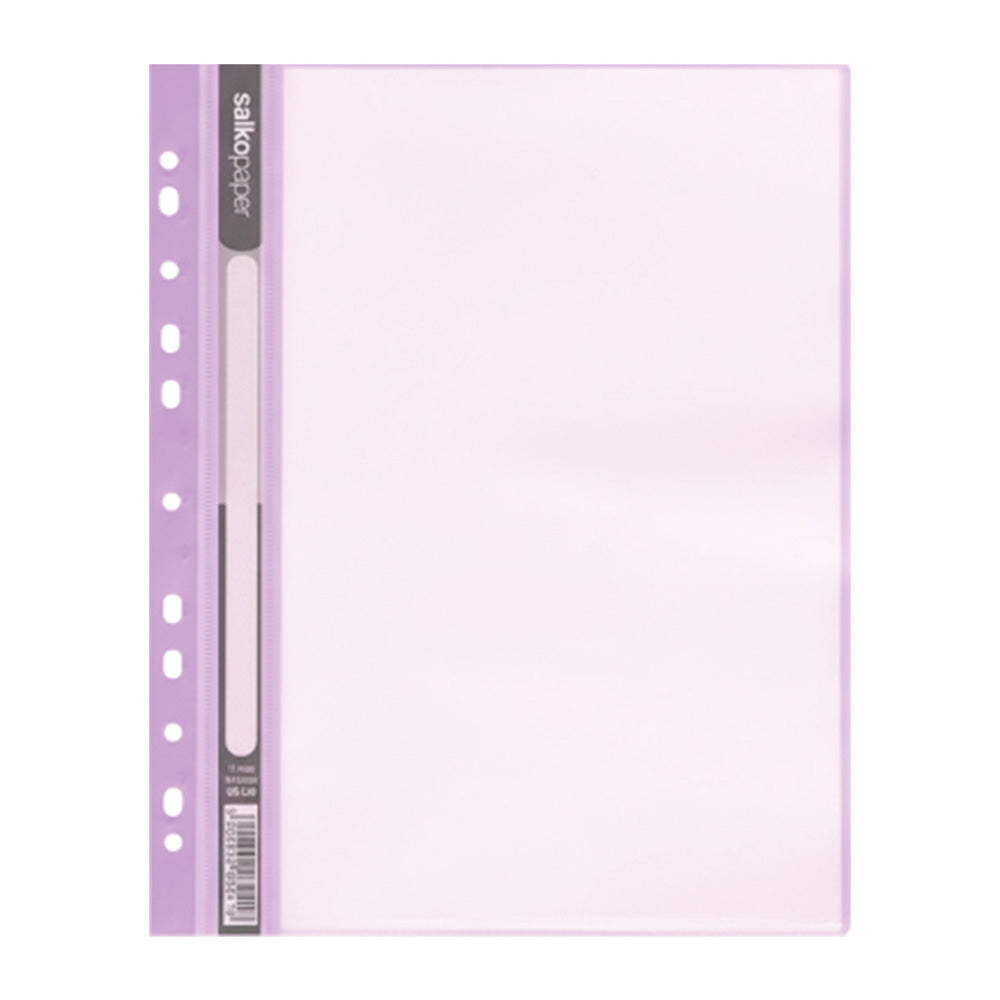 Salko Ντοσιέ Με Ενσωματωμένες 20 Διαφάνιες Σε Παστέλ Χρώματα - 1τμχ