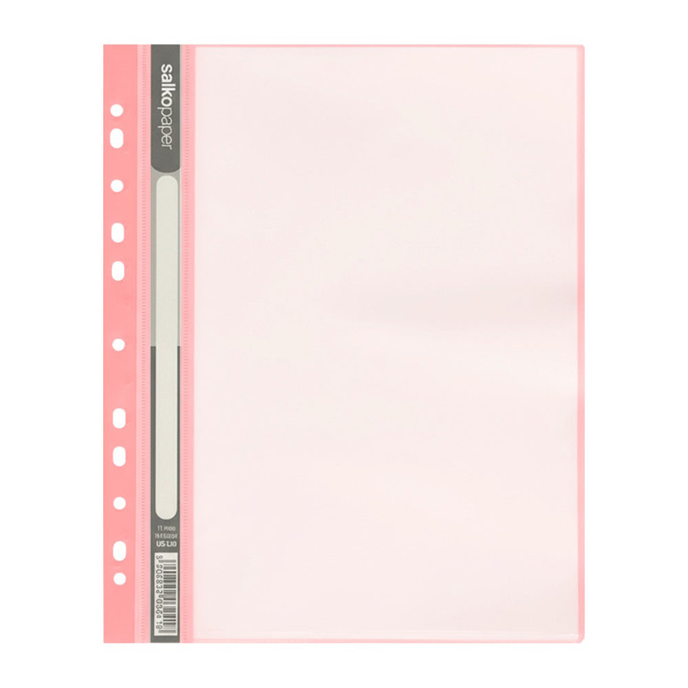 Salko Ντοσιέ Με Ενσωματωμένες 20 Διαφάνιες Σε Παστέλ Χρώματα - 1τμχ