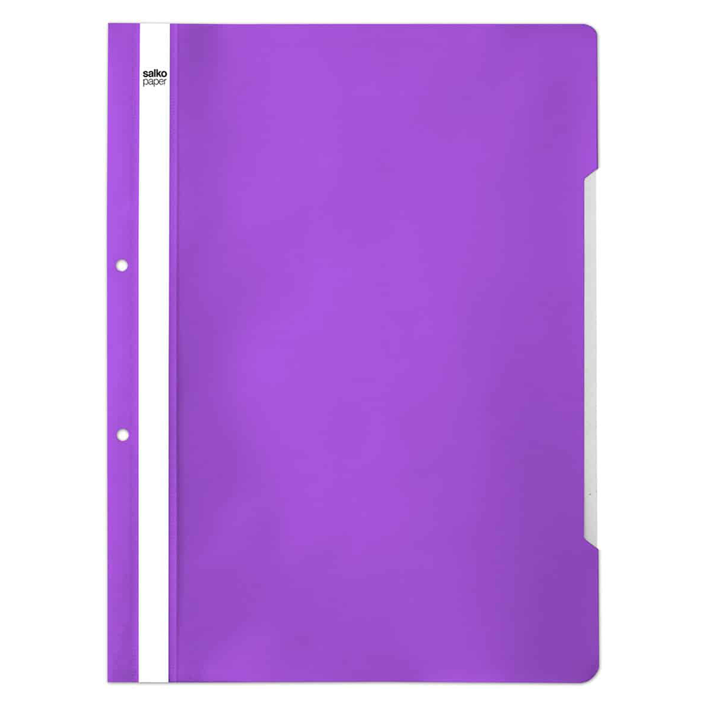 Salko Ντοσιέ Πλαστικό Με Έλασμα 10 Χρώματα 1 Τμχ