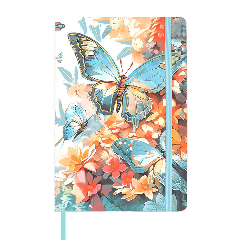 Salko Σημειωματάρια Butterfly Α5 80φ Διάφορα Σχέδια- 1τμχ