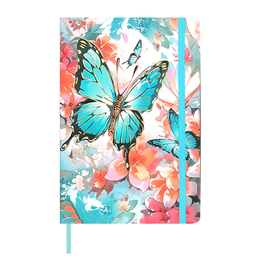 Salko Σημειωματάρια Butterfly Α5 80φ Διάφορα Σχέδια- 1τμχ
