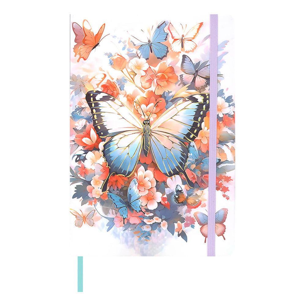 Salko Σημειωματάρια Butterfly Α5 80φ Διάφορα Σχέδια- 1τμχ