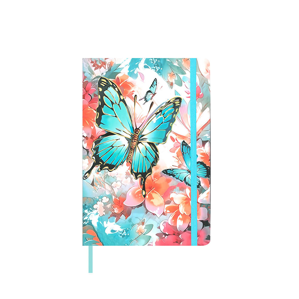 Salko Σημειωματάρια Butterfly Α6(9x14) 80φ Διάφορα Xρώματα- 1τμχ