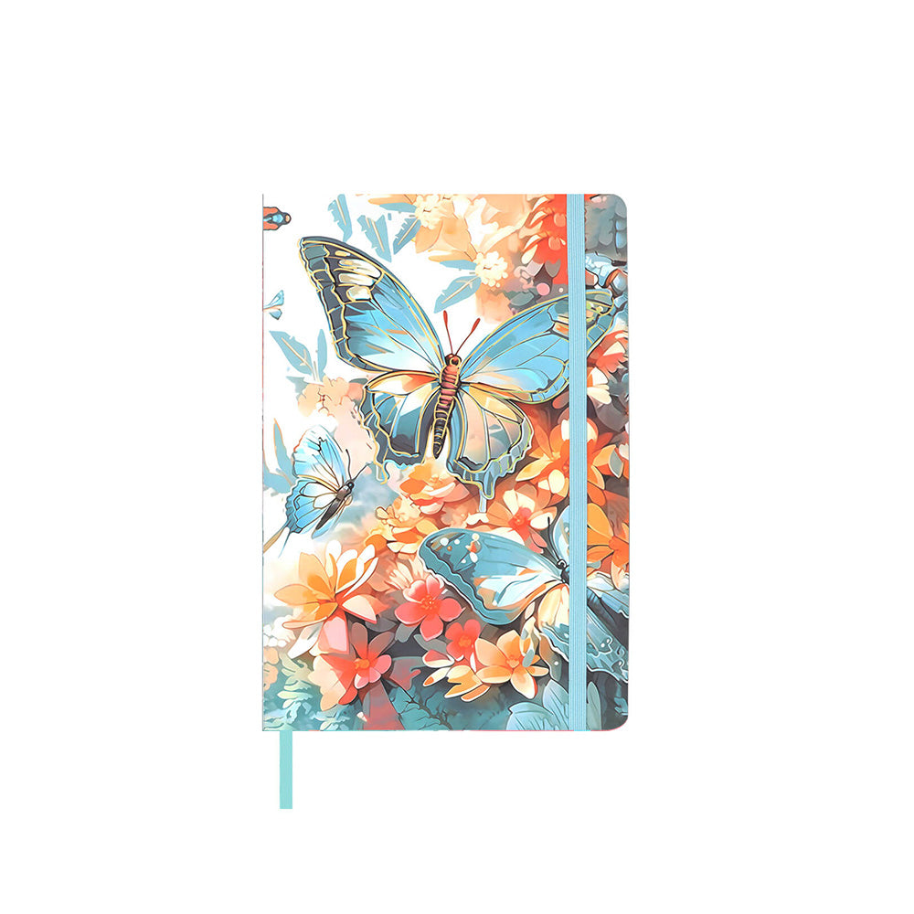 Salko Σημειωματάρια Butterfly Α6(9x14) 80φ Διάφορα Xρώματα- 1τμχ