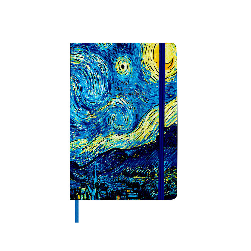 Salko Σημειωματάρια Van Gogh Α6(9x14) 80φ Διάφορα Σχέδια - 1τμχ