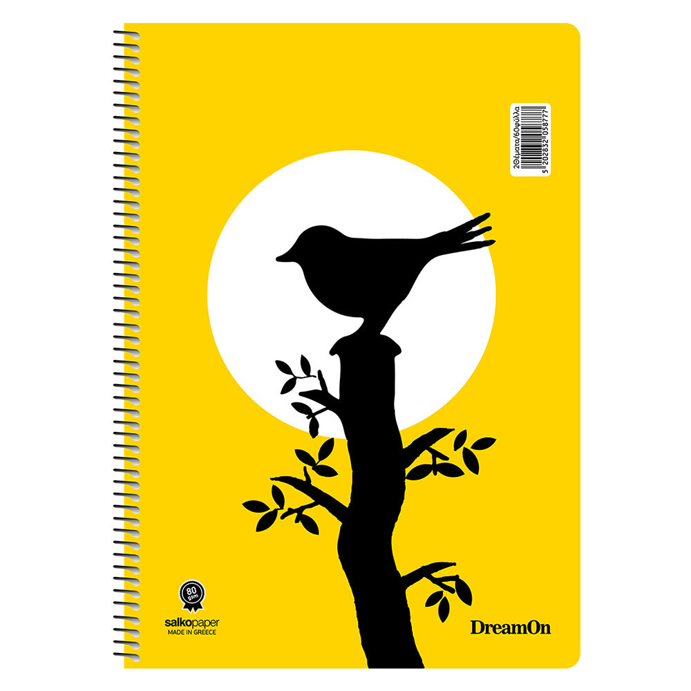 Salko Τετράδιο Σπιράλ Dream On