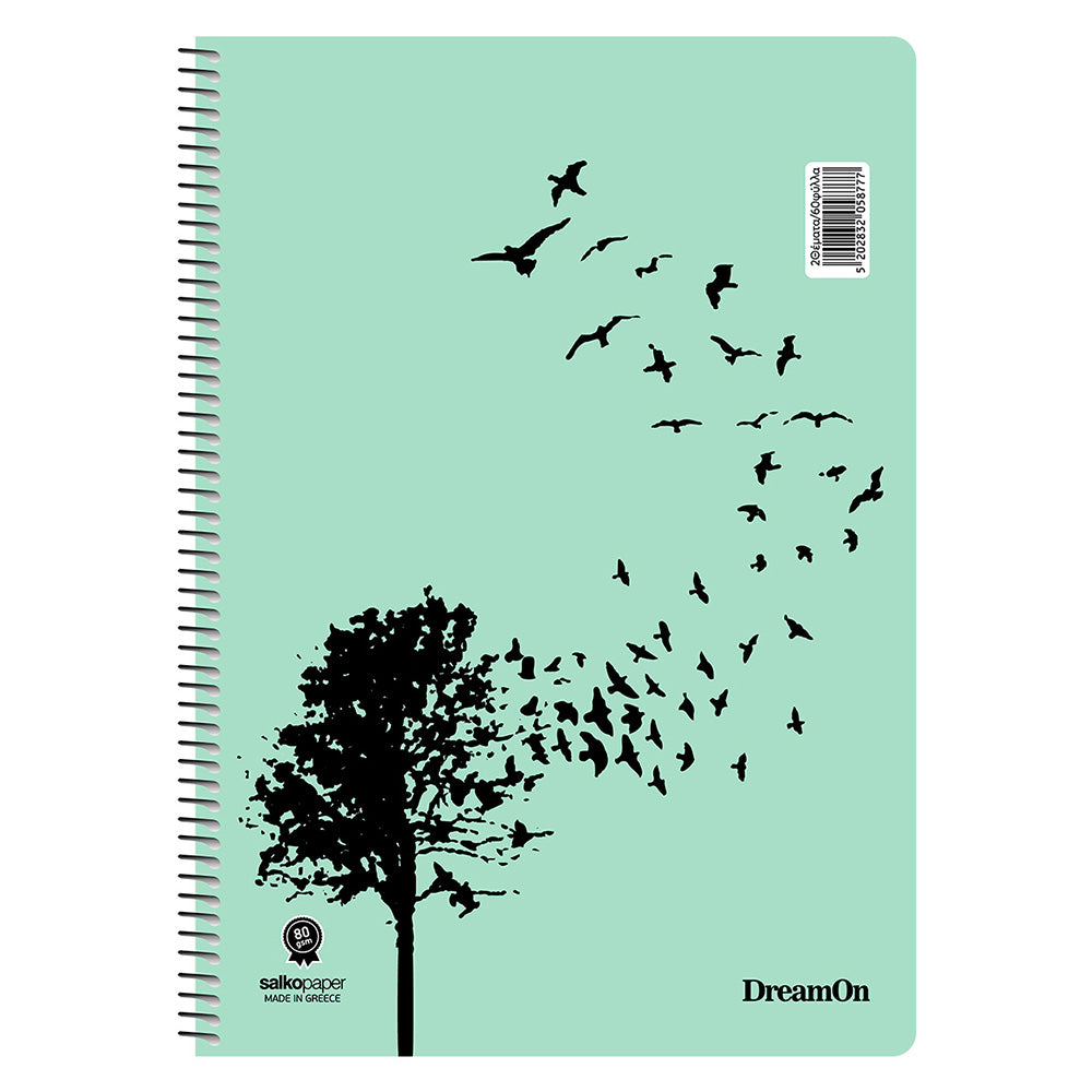 Salko Τετράδιο Σπιράλ Dream On