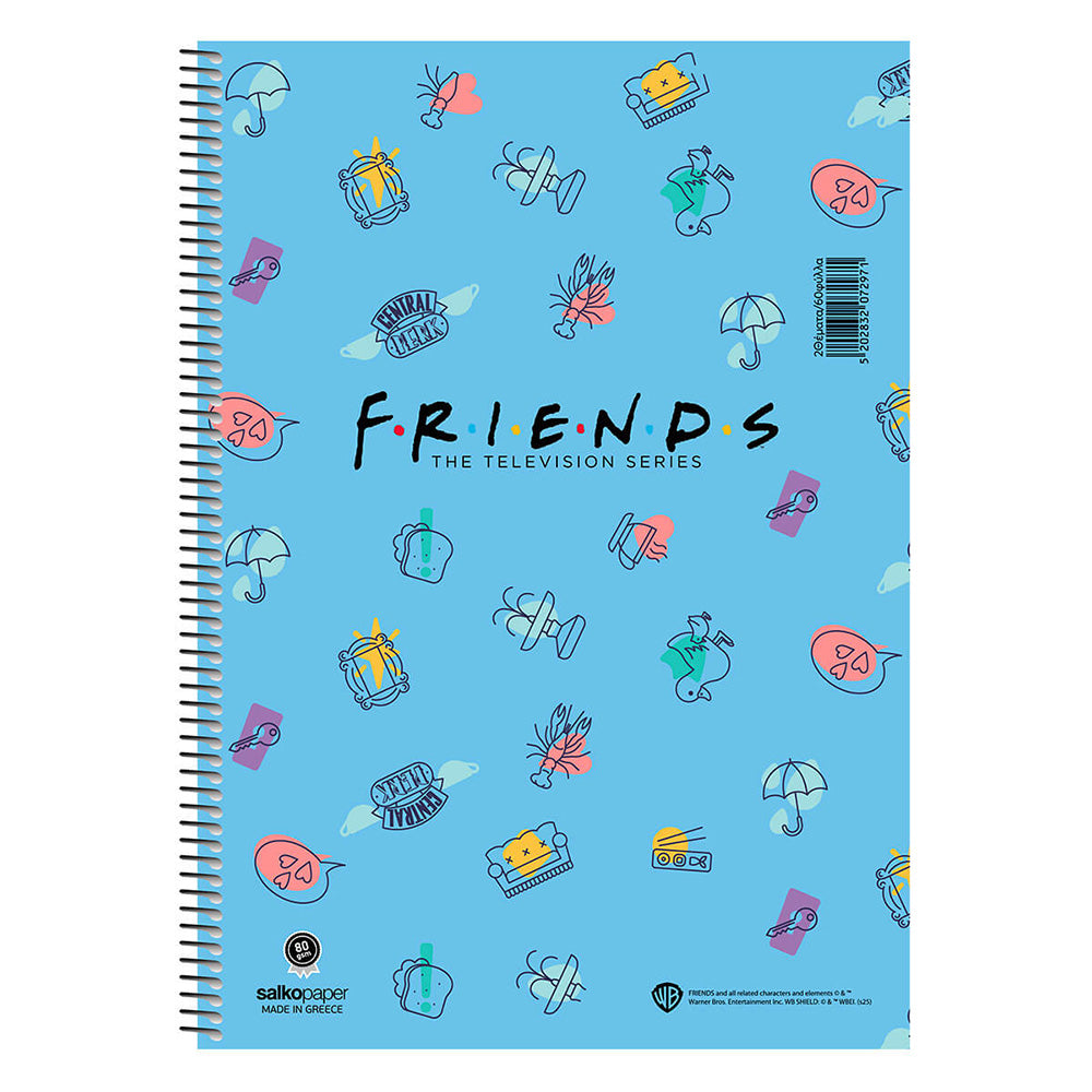 Salko Τετράδιο Σπιράλ Friends Central Perk