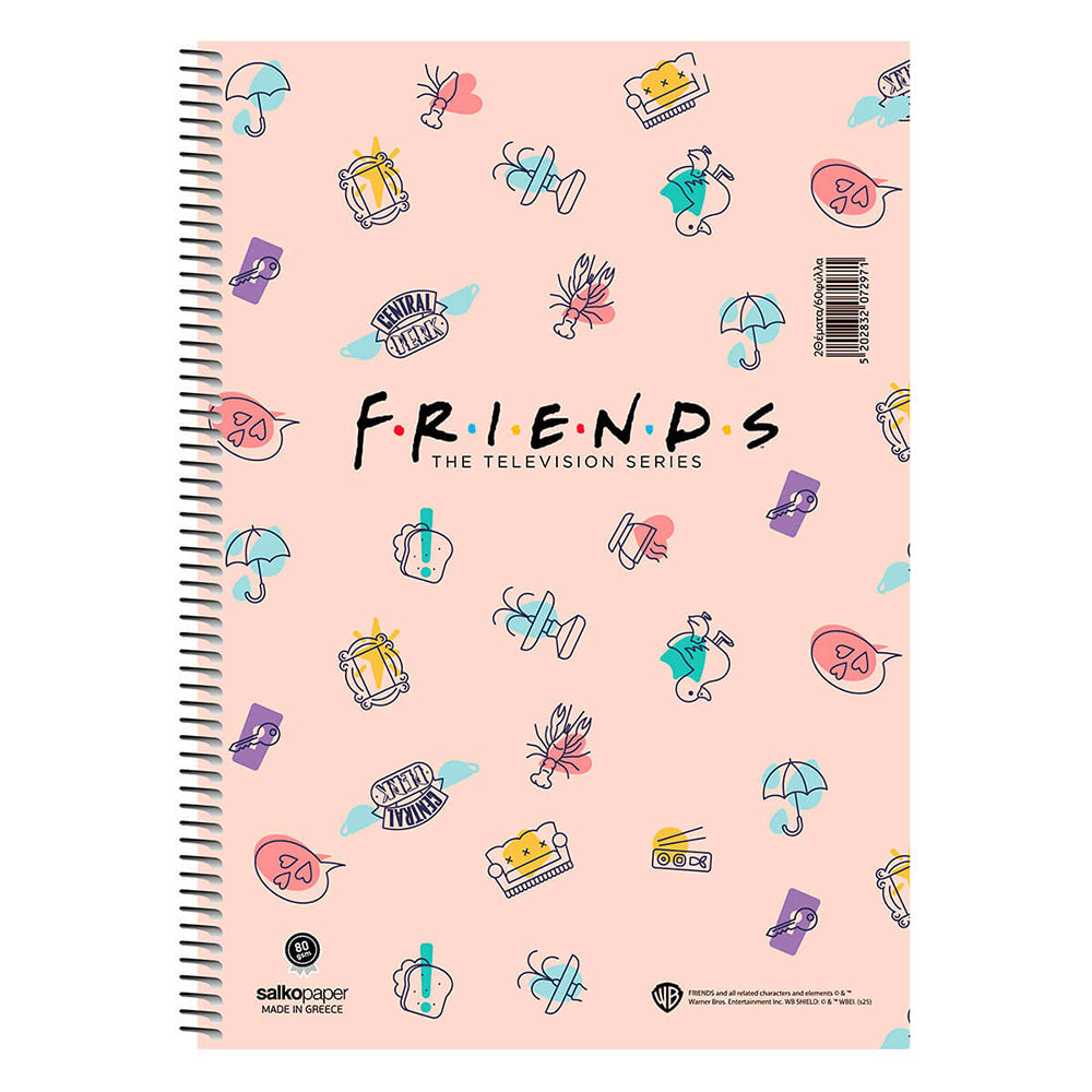 Salko Τετράδιο Σπιράλ Friends Central Perk