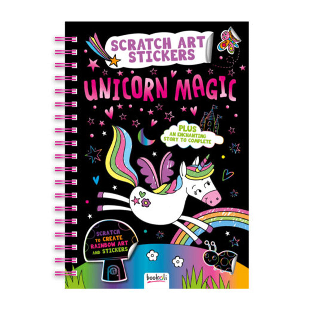 papell.grScratch Art Sticker Fun: Unicorn Magicpapell.gr