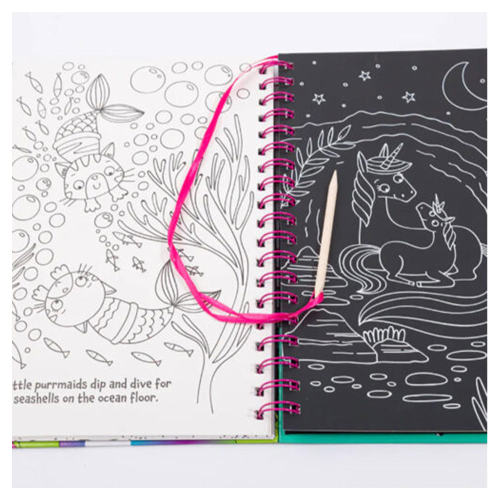 papell.grScratch Art Sticker Fun: Unicorn Magicpapell.gr