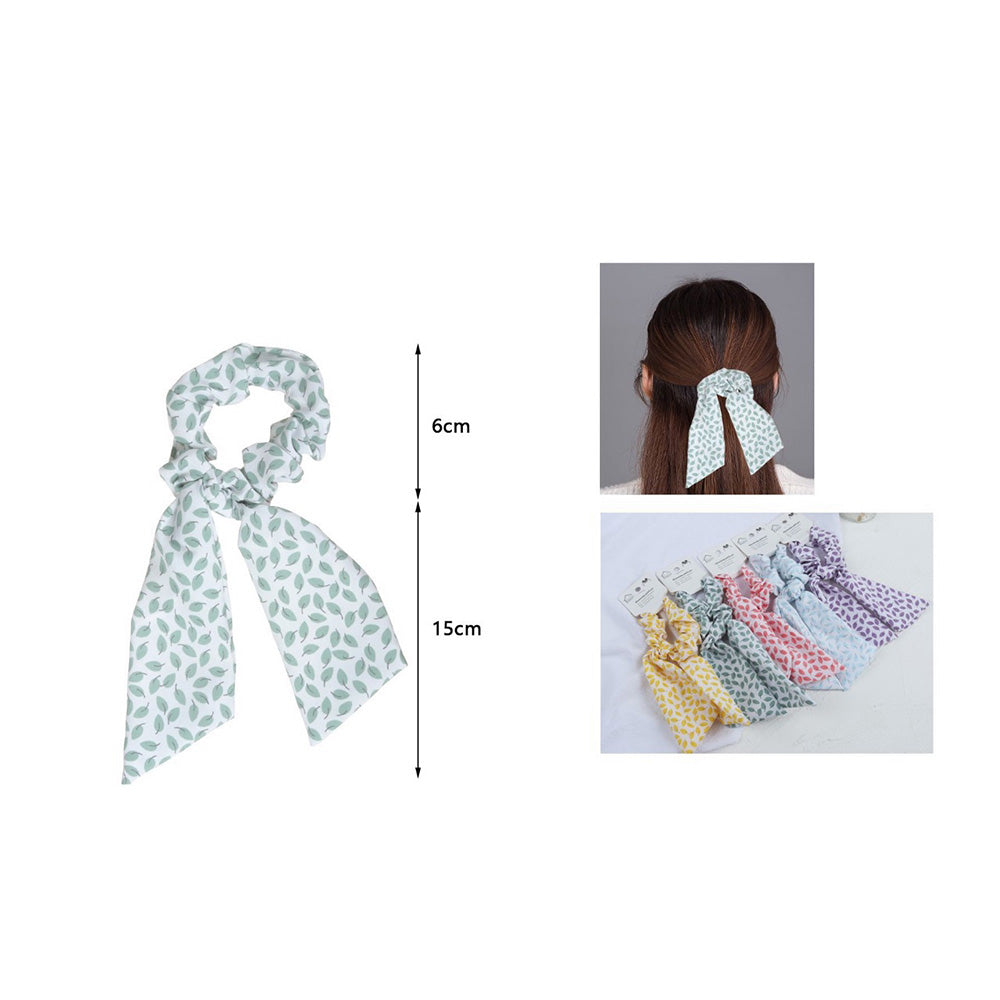 OEMScrunchie Μαλλιών Φυλλαράκι 6 Χρώματα - 1 Τμχpapell.gr