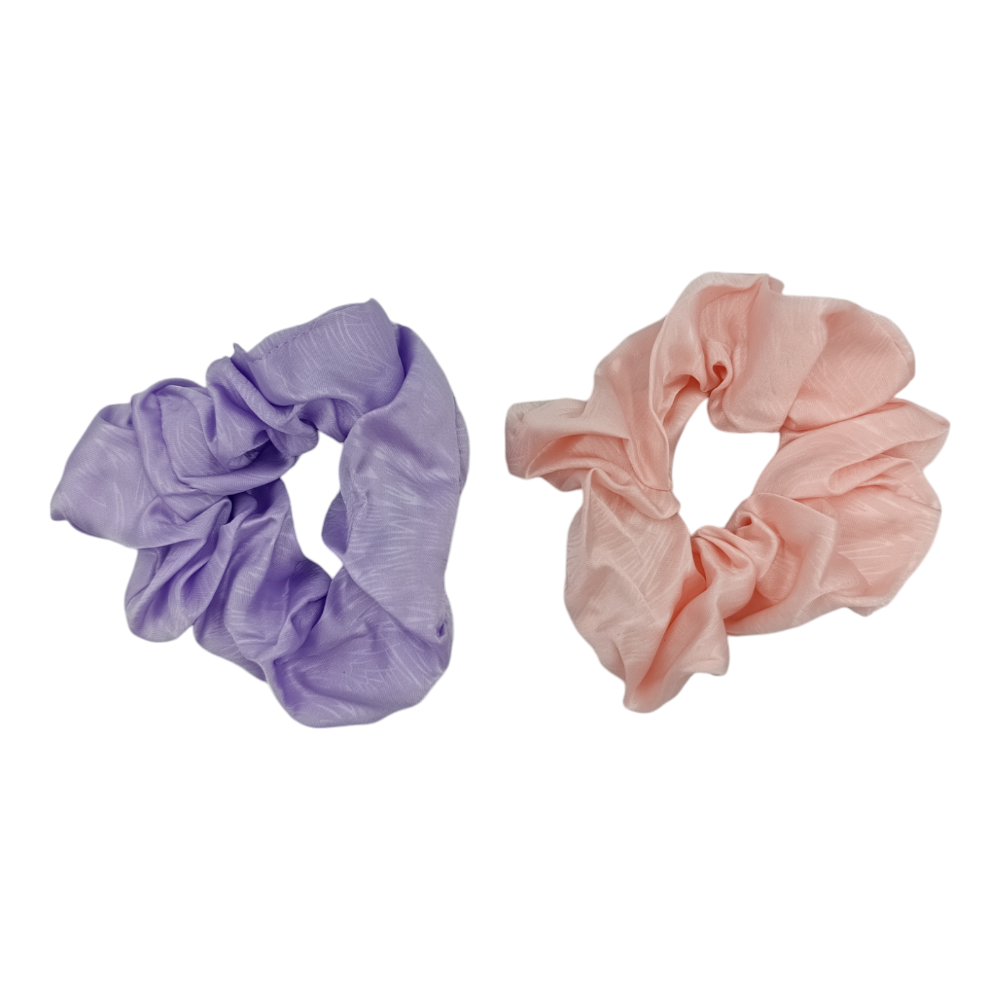 OEMScrunchies Μαλλιών Μονόχρωμα Σατέν 2Τμχpapell.gr