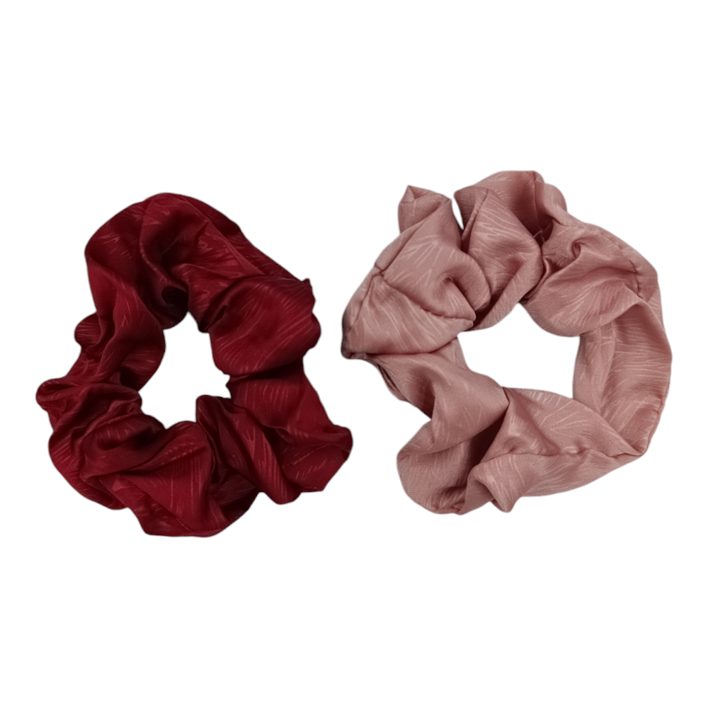 OEMScrunchies Μαλλιών Μονόχρωμα Σατέν 2Τμχpapell.gr
