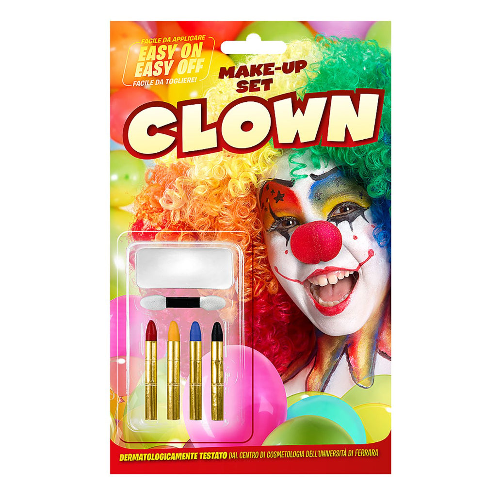 Carnival ToysCarnival Toys Σετ Βαφής Clown Με Μακιγιάζ & 4 Μολύβιαpapell.gr