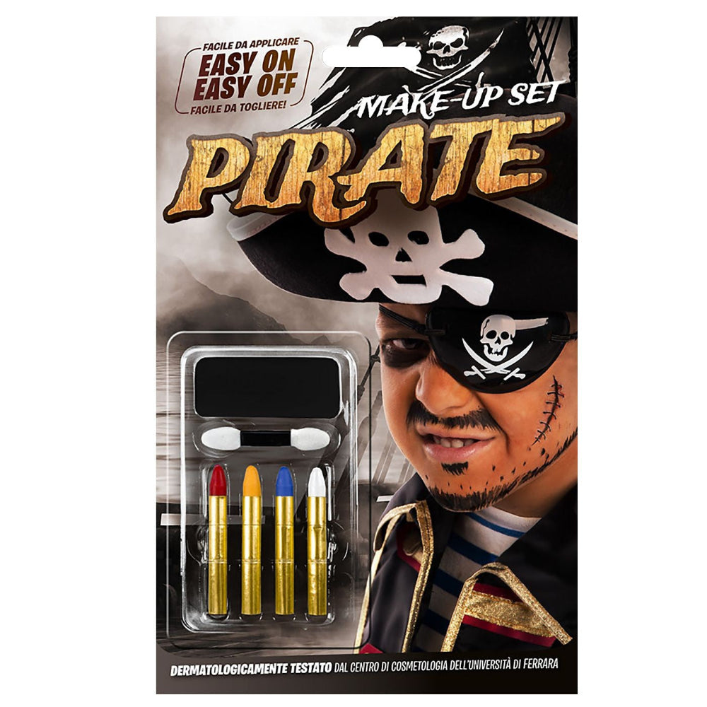Carnival ToysCarnival Toys Σετ Βαφής Πειρατής με Μακιγιάζ & 4 Μολύβιαpapell.gr