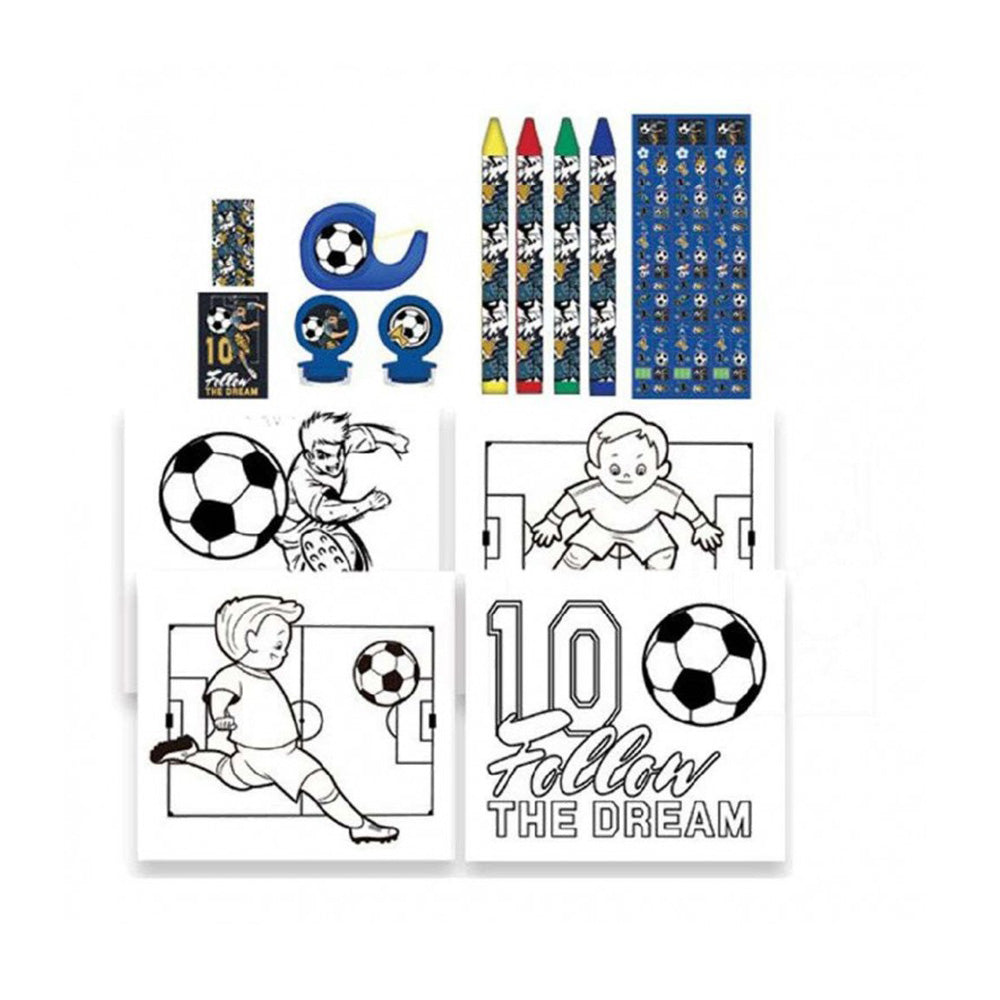 Must Team Σετ Χρωματισμού Football 12 τμχ