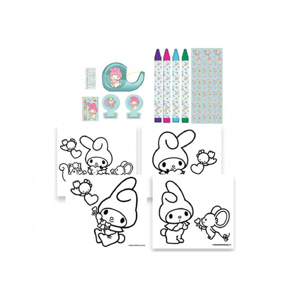 Σετ Χρωματισμού Sanrio Hello Kitty & Friends My Melody 12τμχ