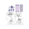 Σετ Χρωματισμού Disney Stitch 12τμχ