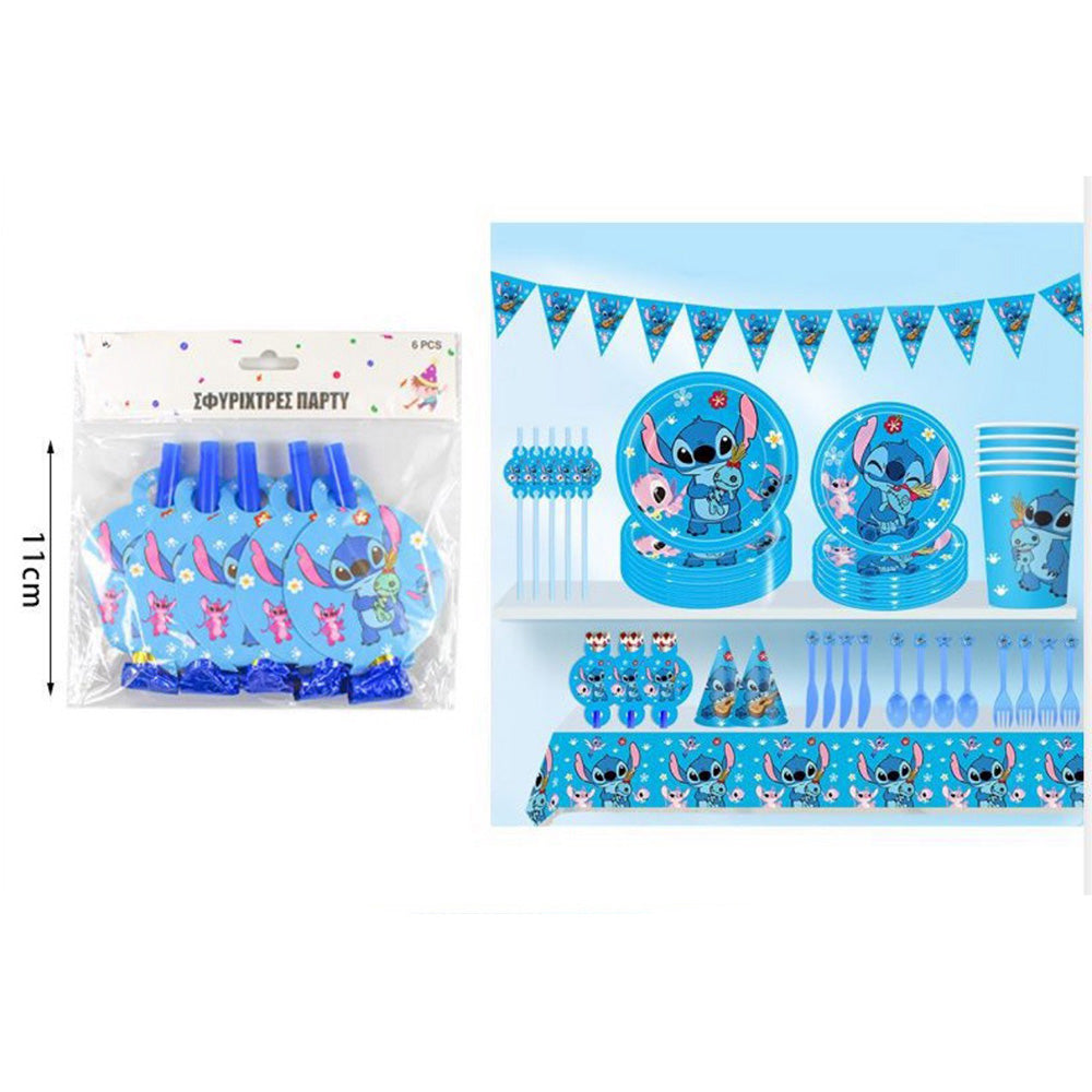Σετ Φρου - Φρου Party Stitch 11 εκ - 6 Τμχ