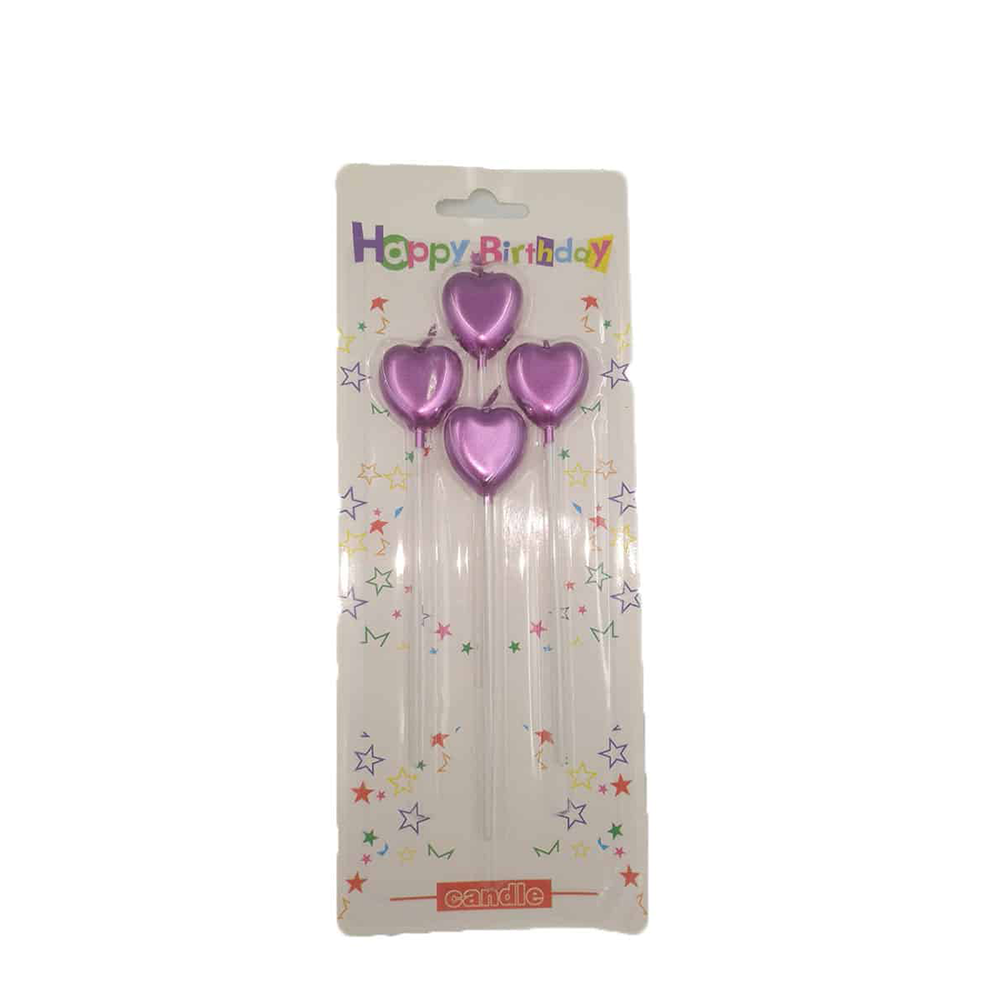 mizooΣετ Κεριά Καρδούλες 4 Τμχpapell.gr