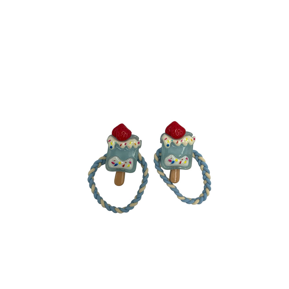 Σετ Λαστιχάκια Μαλλιών Παγωτάκια 5 Χρώματα - 1 Ζευγάρι