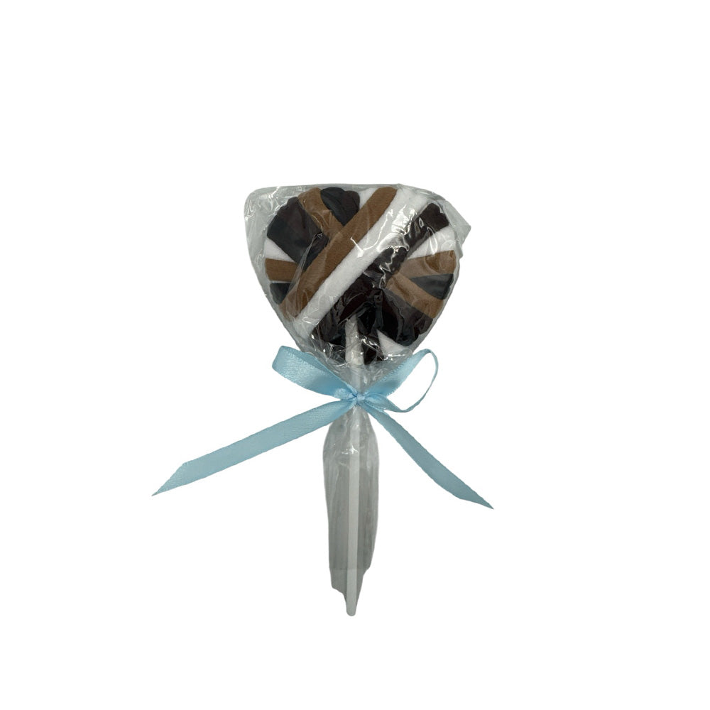 Λαστιχάκια Μαλλιών Σε Γλειφιτζούρι Σε Σχήμα Καρδιάς 6 Χρώματα - 1 Τμχ