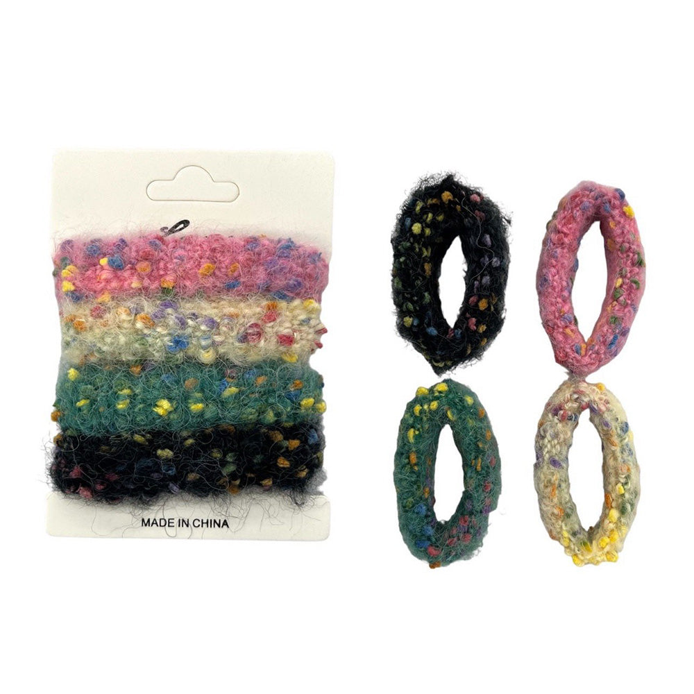 Σετ Λαστιχάκια Μαλλιών 4 Χρωμάτων