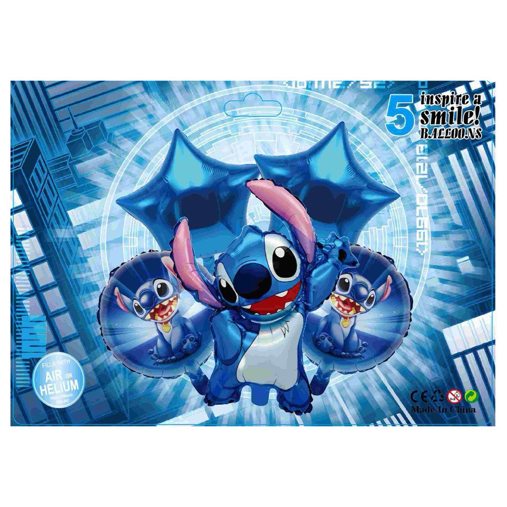 Σετ Μπαλόνια Foil Stitch 5 Τμχ
