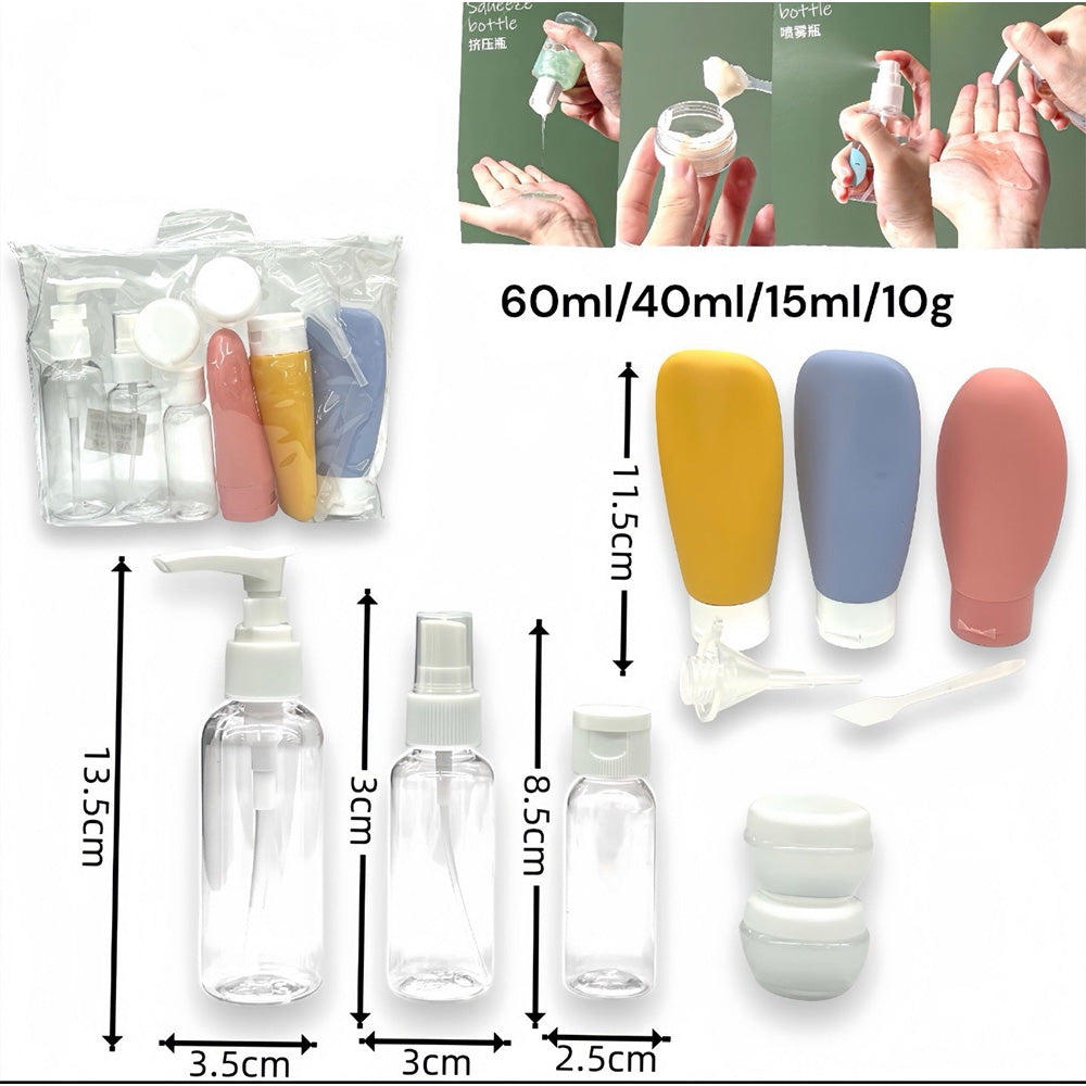 OEMΣετ Μπουκαλάκια Ταξιδίου 9 Τμχpapell.gr