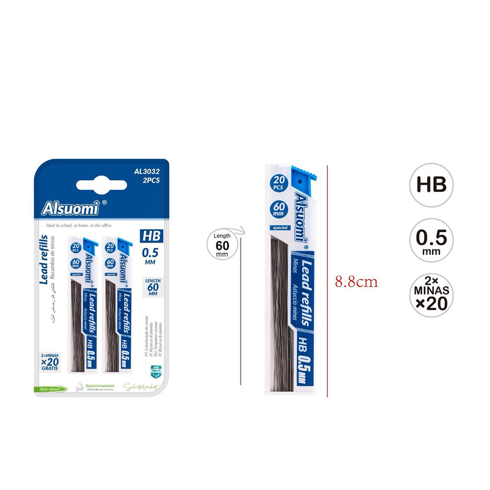 Σετ Μύτες για Μηχανικό Μολύβι 0.5mm