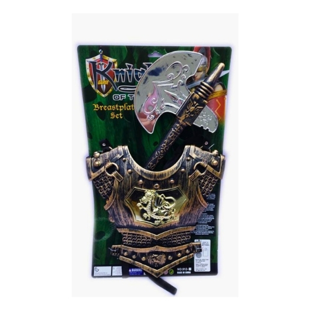 TrademarktΣετ Όπλα Με Τσεκούρι 43 εκ Και Θώρακα 2τμχ 31,5x52,5x3,2 εκpapell.gr