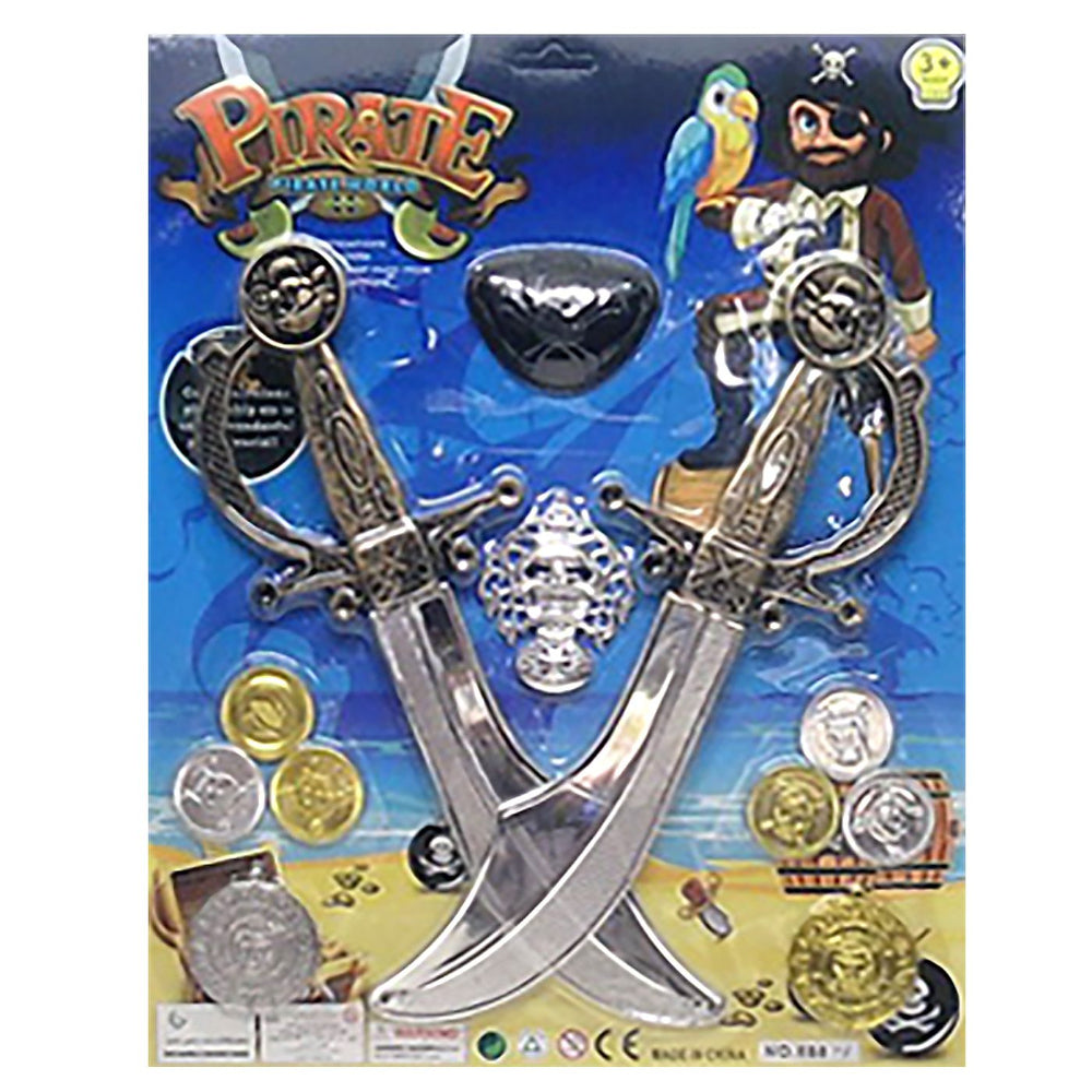 CarnavalistaΣετ Πειρατή Με 2  Σπαθιά 12Τμχpapell.gr