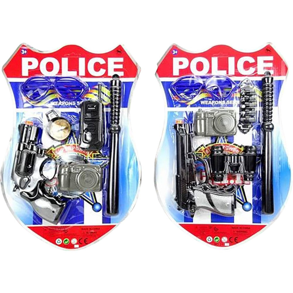 Σετ Police 6Τμχ 2 Σχέδια