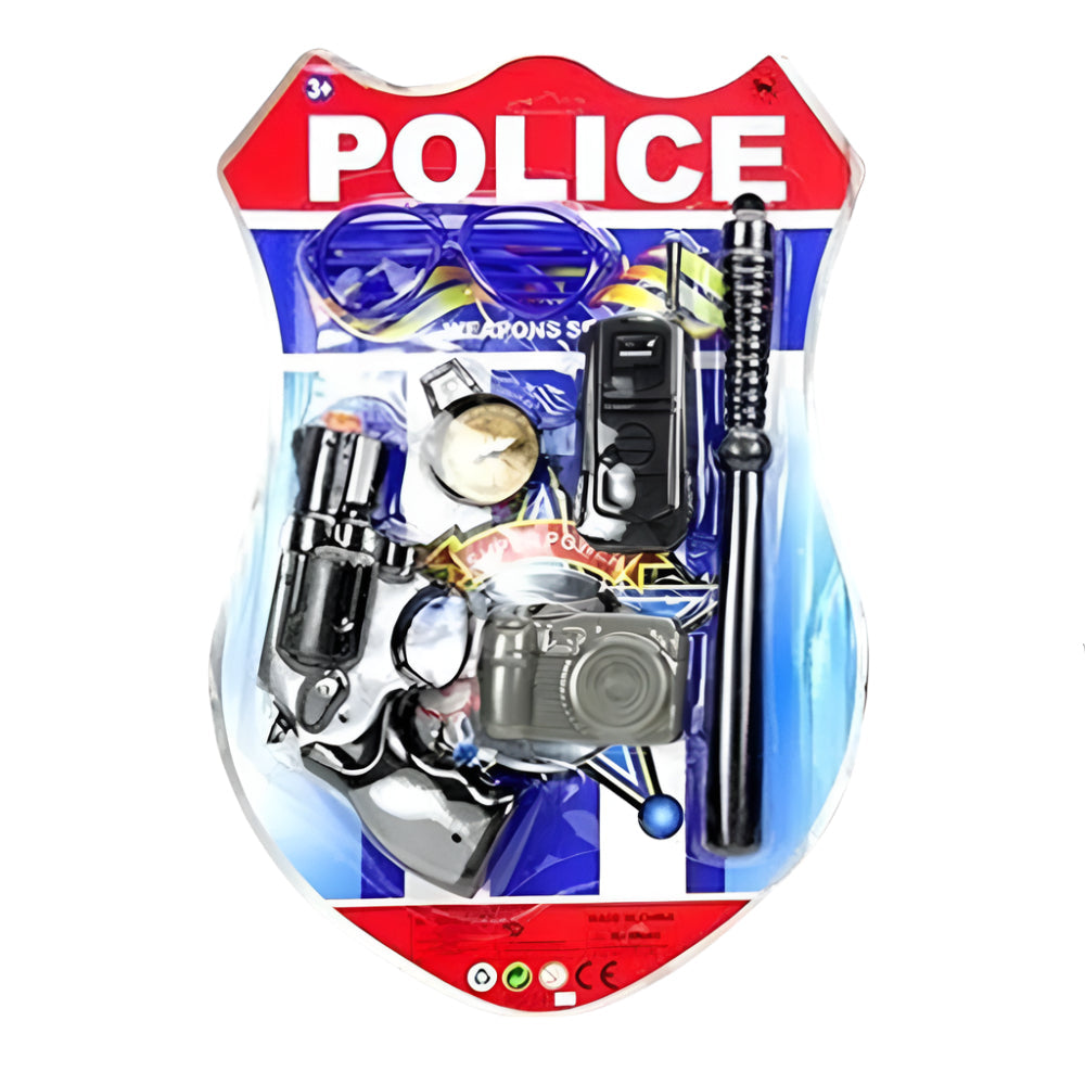 Σετ Police 6Τμχ 2 Σχέδια