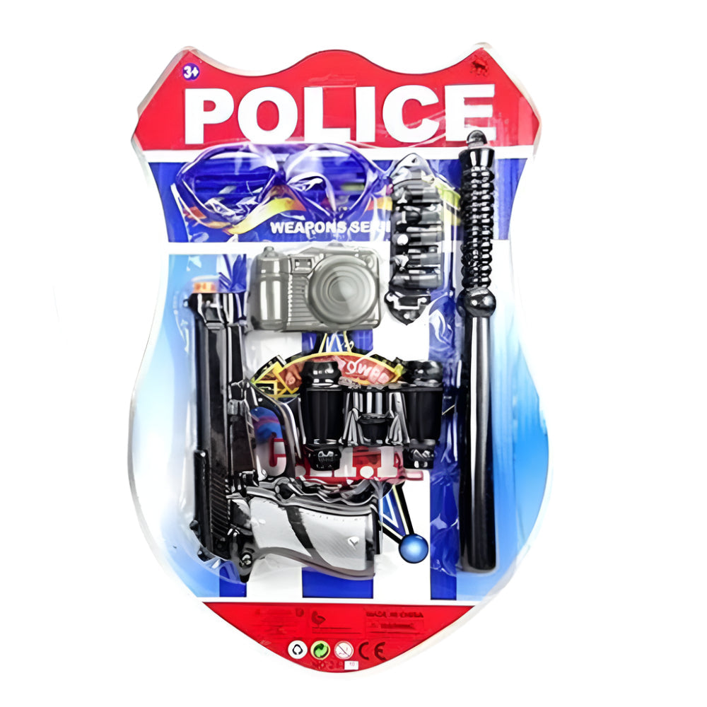 Σετ Police 6Τμχ 2 Σχέδια